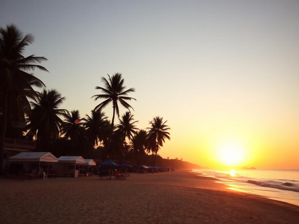 Candolim Beach in Goa
